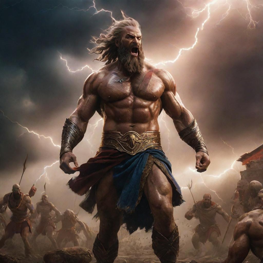 God of War: Zeus Takes On Kratos