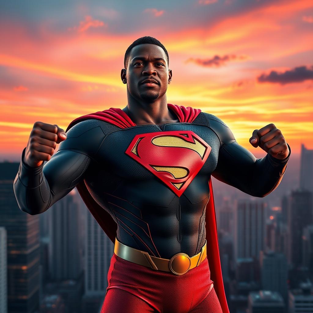 Unleash Your Imagination: Meet the Powerful Black Superhero