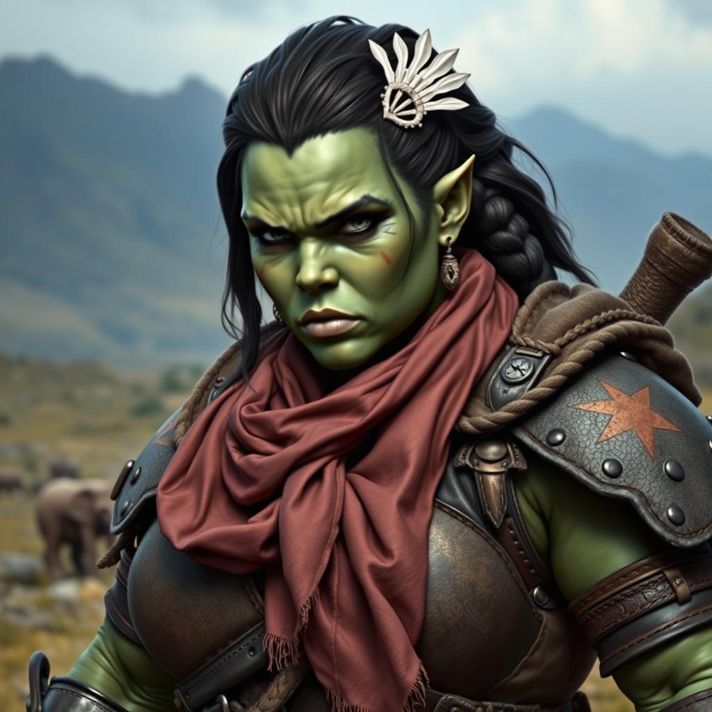 Unleash the Power: Half-Orc Barbarian