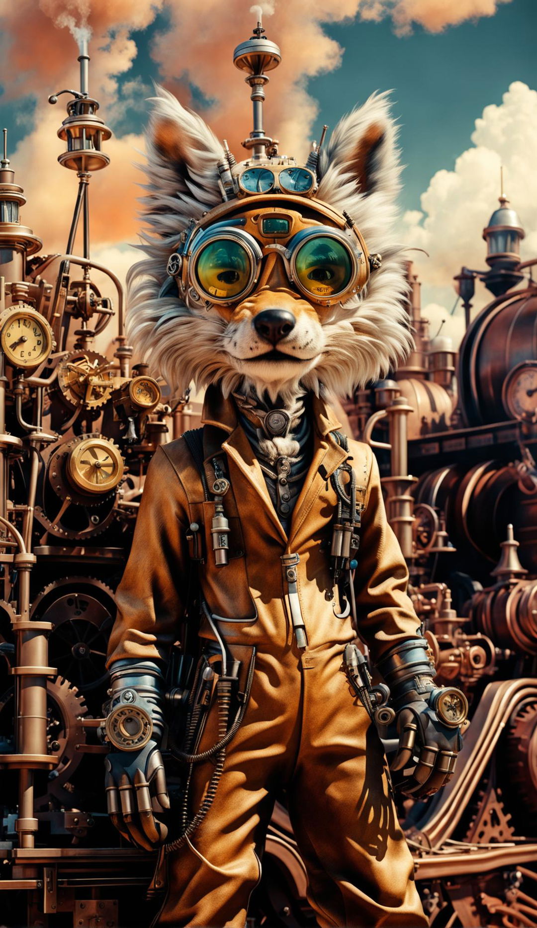 Whispers of the Past: A Steampunk Wolfs Adventure