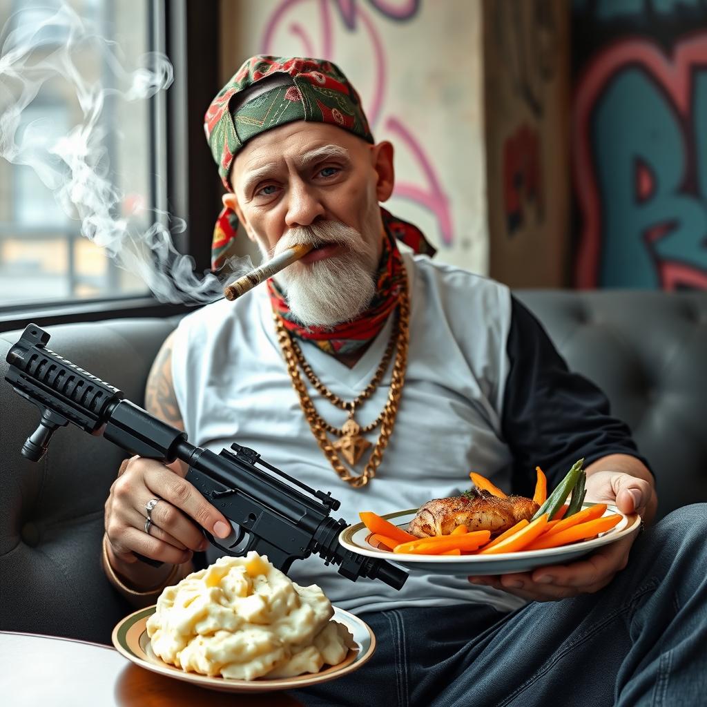 Chillin in Style: The Wannabe Gangster Look