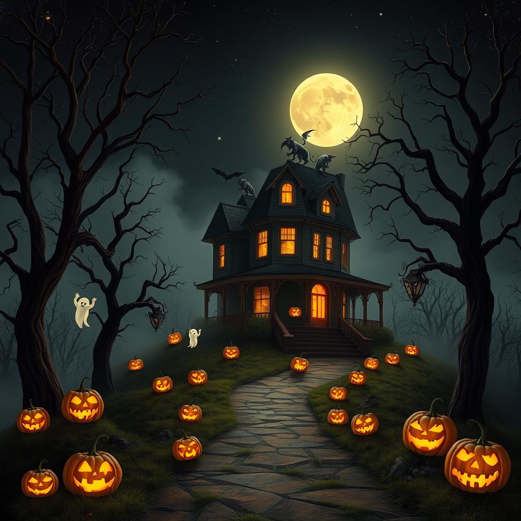 Unleash Your Imagination: Haunted Hilltop House