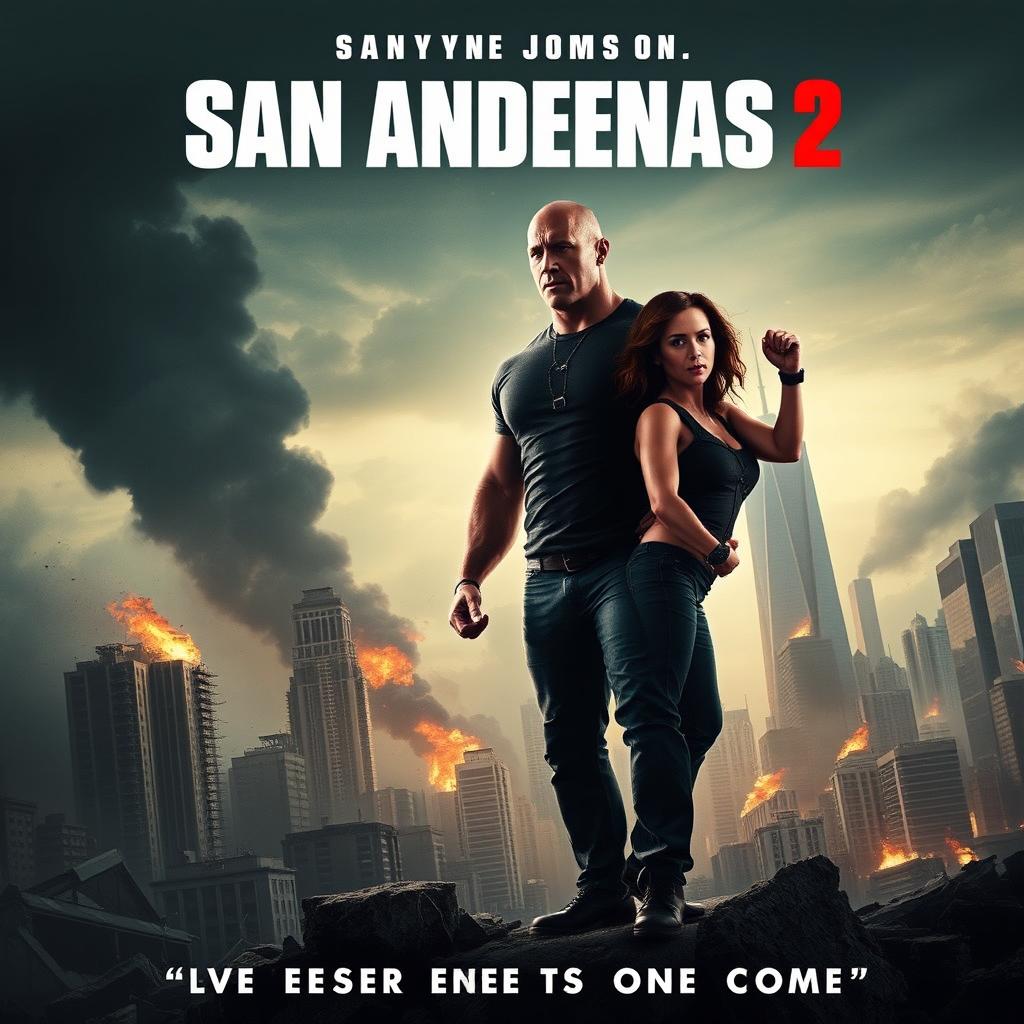 SAN ANDREAS 2: Dwayne Johnson & Megan Fox in Action!