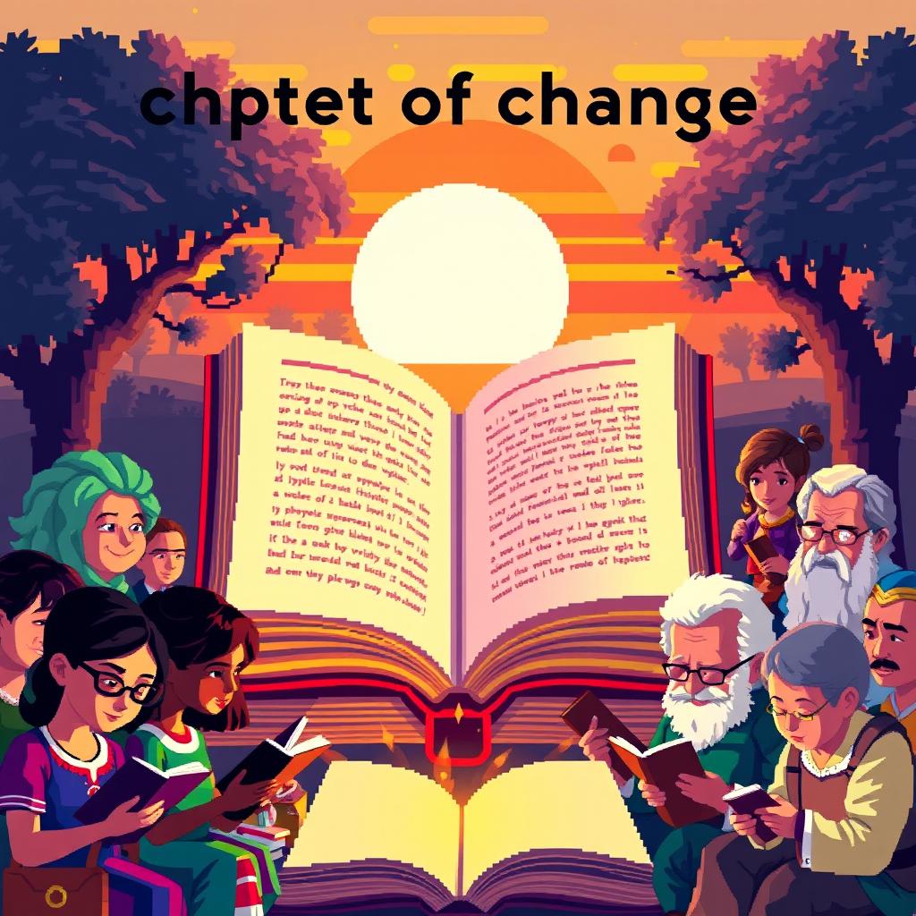 Chapter of Change: Pixel Art Inspiration
