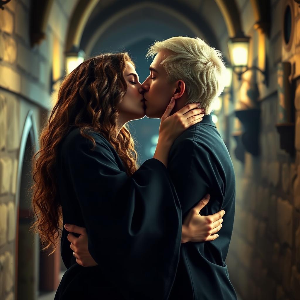 Forbidden Romance: Draco & Hermione at Hogwarts