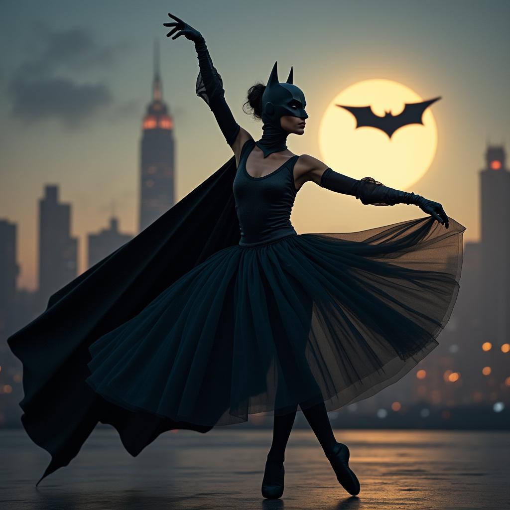 Batman En Pointe: A Unique Ballerina Twist
