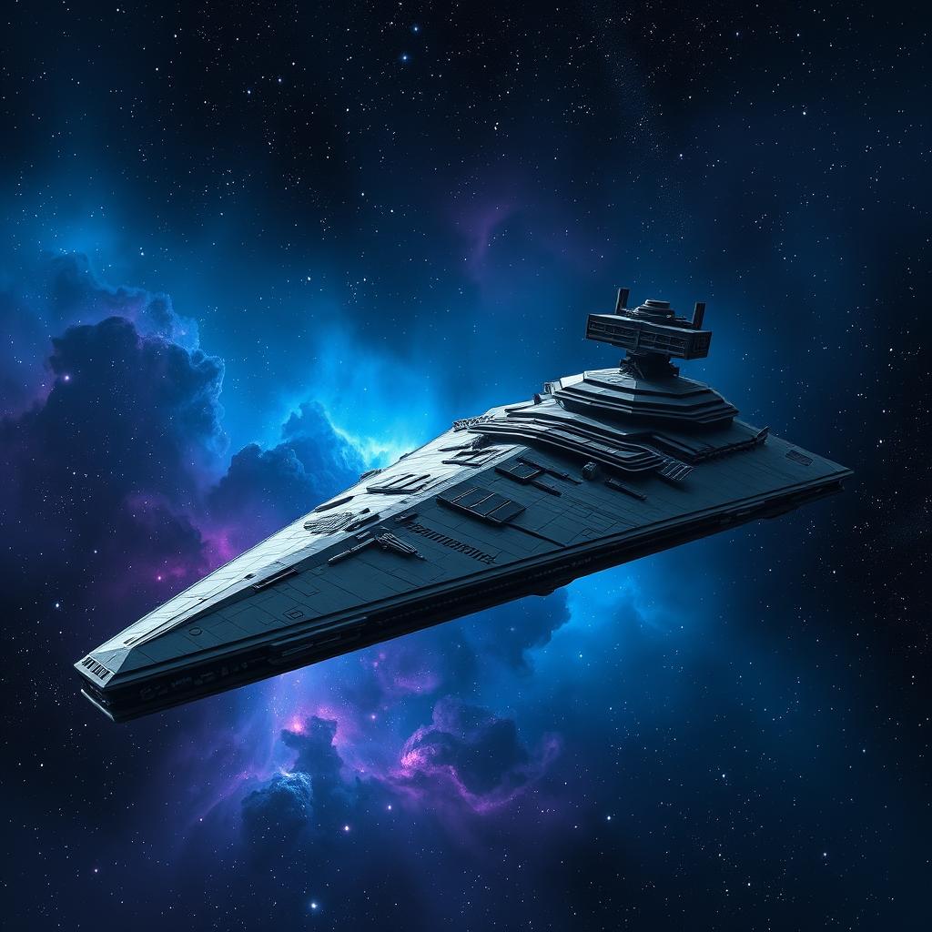 Awe-Inspiring Star Destroyer in Space