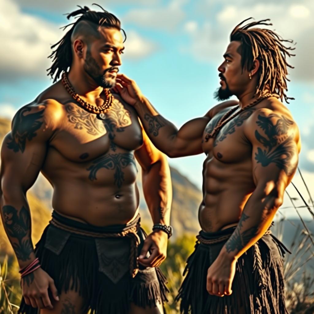 Celebrating Strength: Maori Men in Art