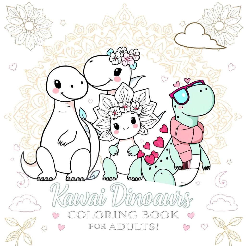 Unleash Your Creativity with Kawaii Dinosaurs!