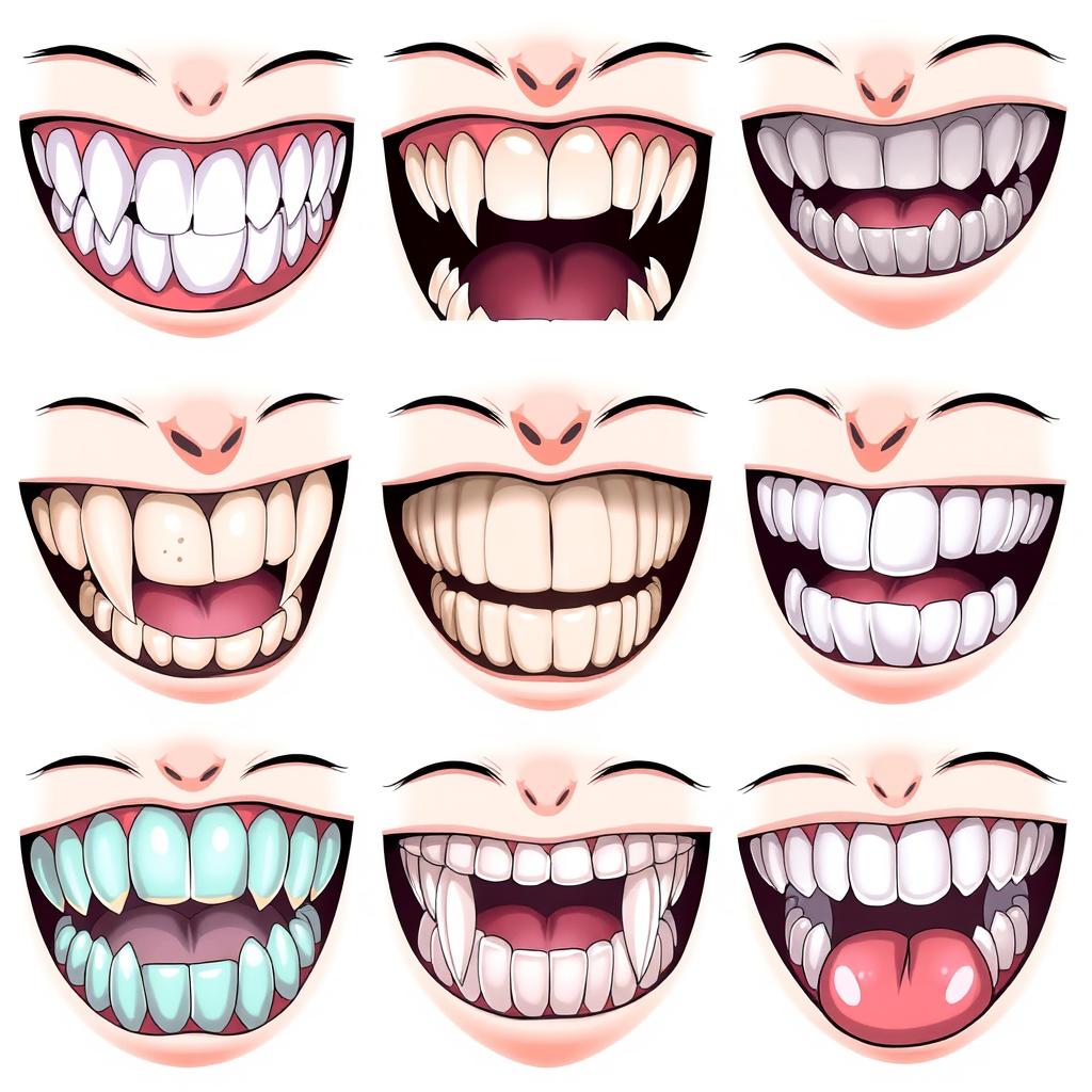 Explore the Fascinating World of Anime Teeth
