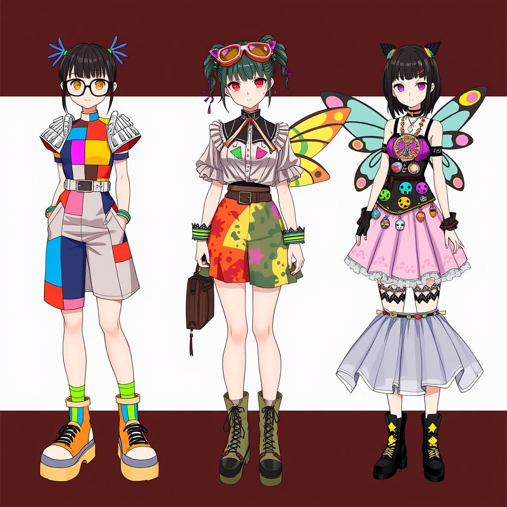 Eccentric Anime Girl Outfit Ideas