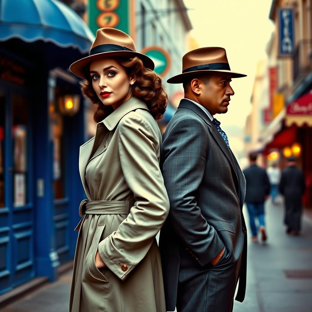 Stylish Detectives of the 1940s