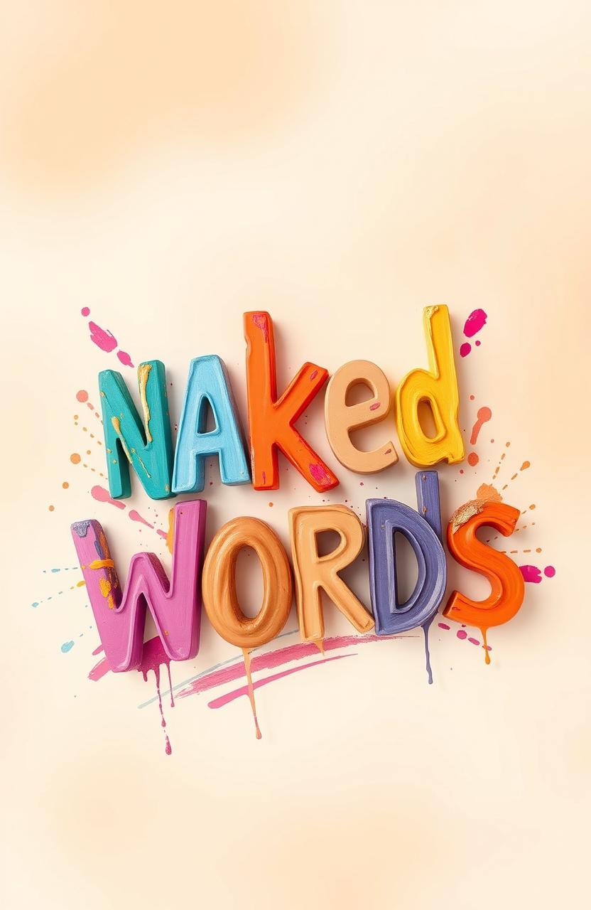 Vibrant Expressions: Naked Words