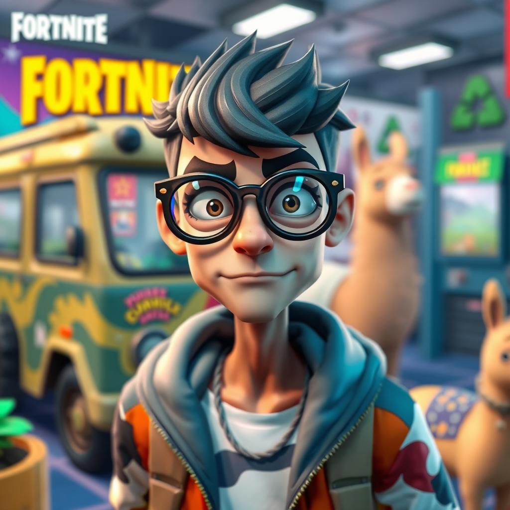 Meet the Quirky Fortnite Player
