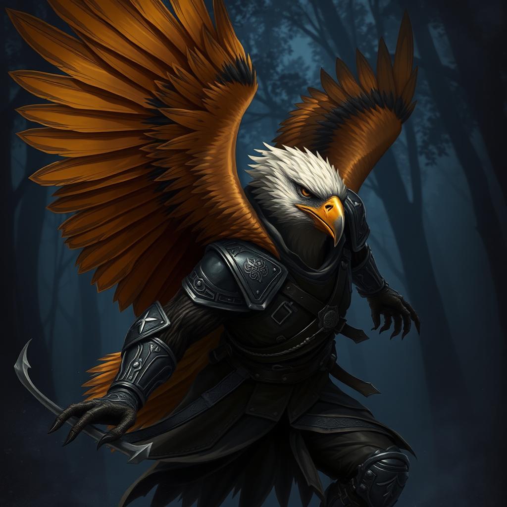 Soar into Adventure: Eagle Aarakocra Rogue