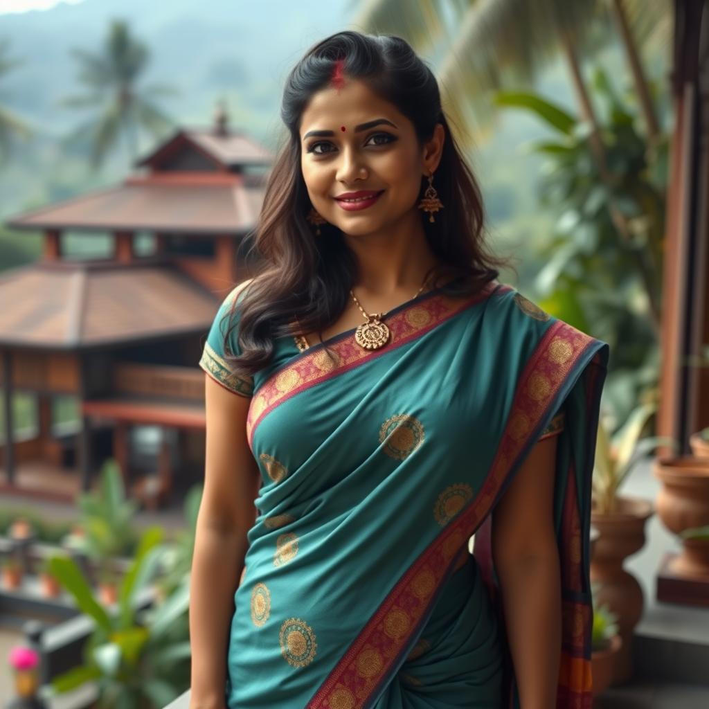 Charming Mallu Aunty: The Epitome of Confidence