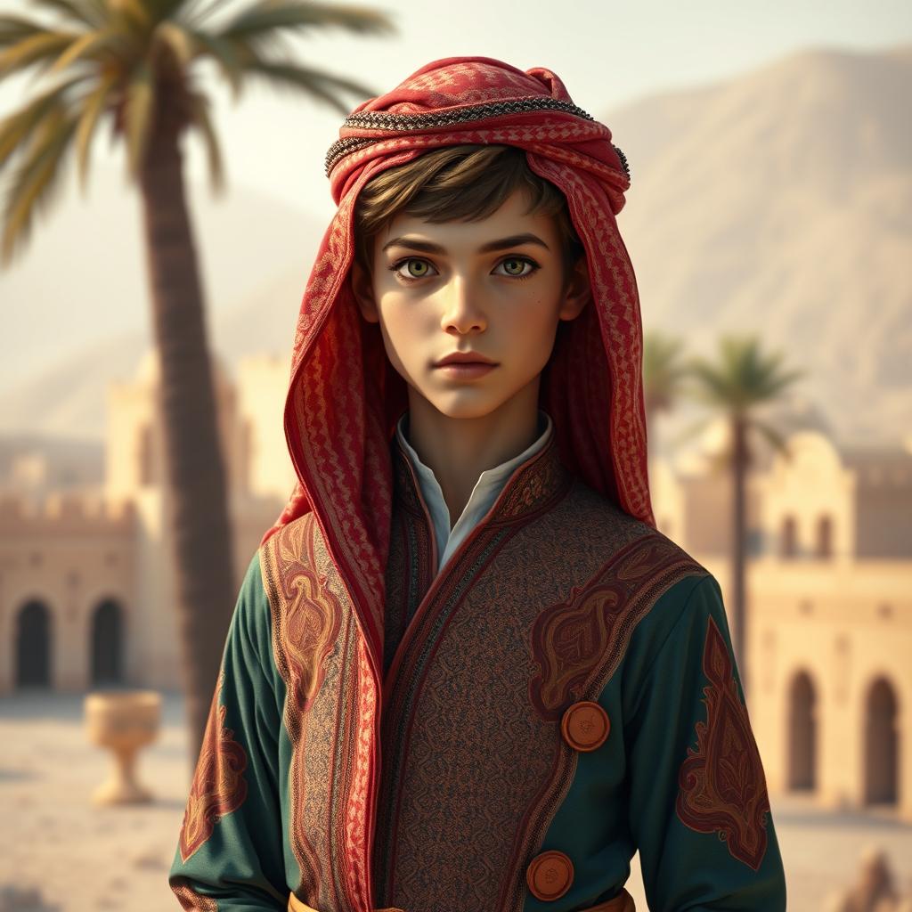 Arab Femboy: A Portrait from 1875