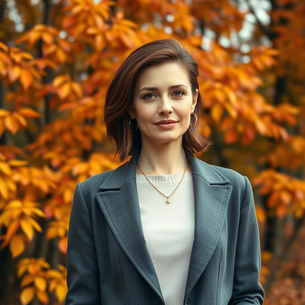 Elegance Meets Experience: Alluring Russian Woman