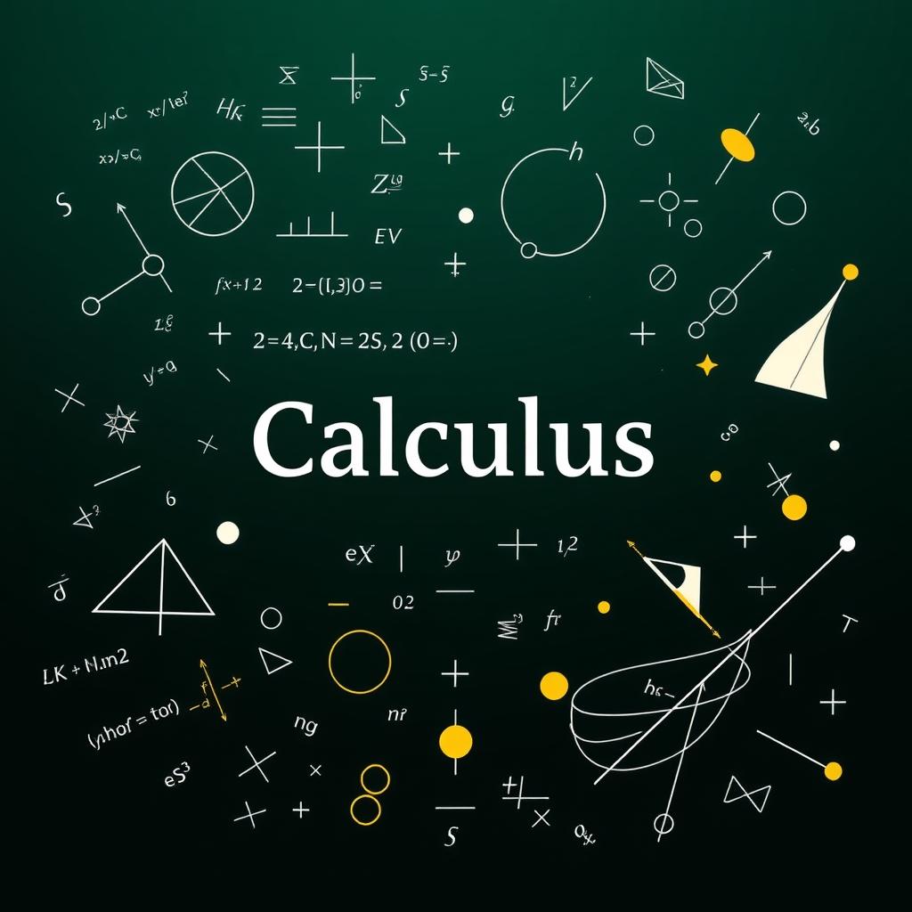 Sophisticated Calculus Book Cover Design