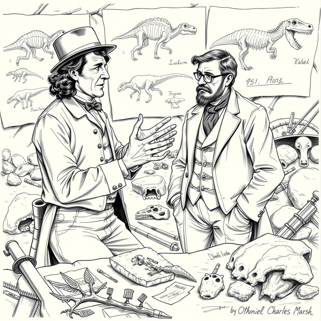 The Great Dinosaur Debate: Cope & Marsh