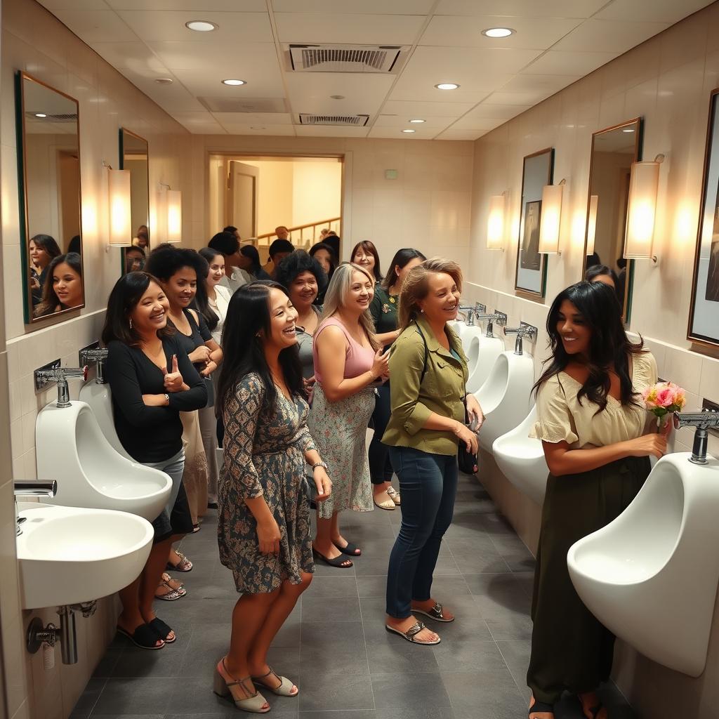 Revolutionizing Comfort: Womens Restroom with Female Urinals