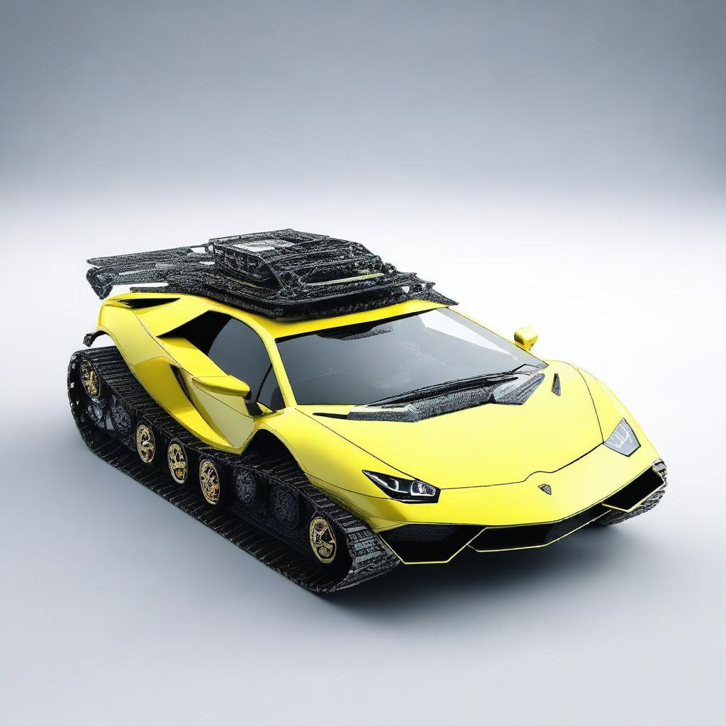 Lamborghini Tank Concept: Speed Meets Fury