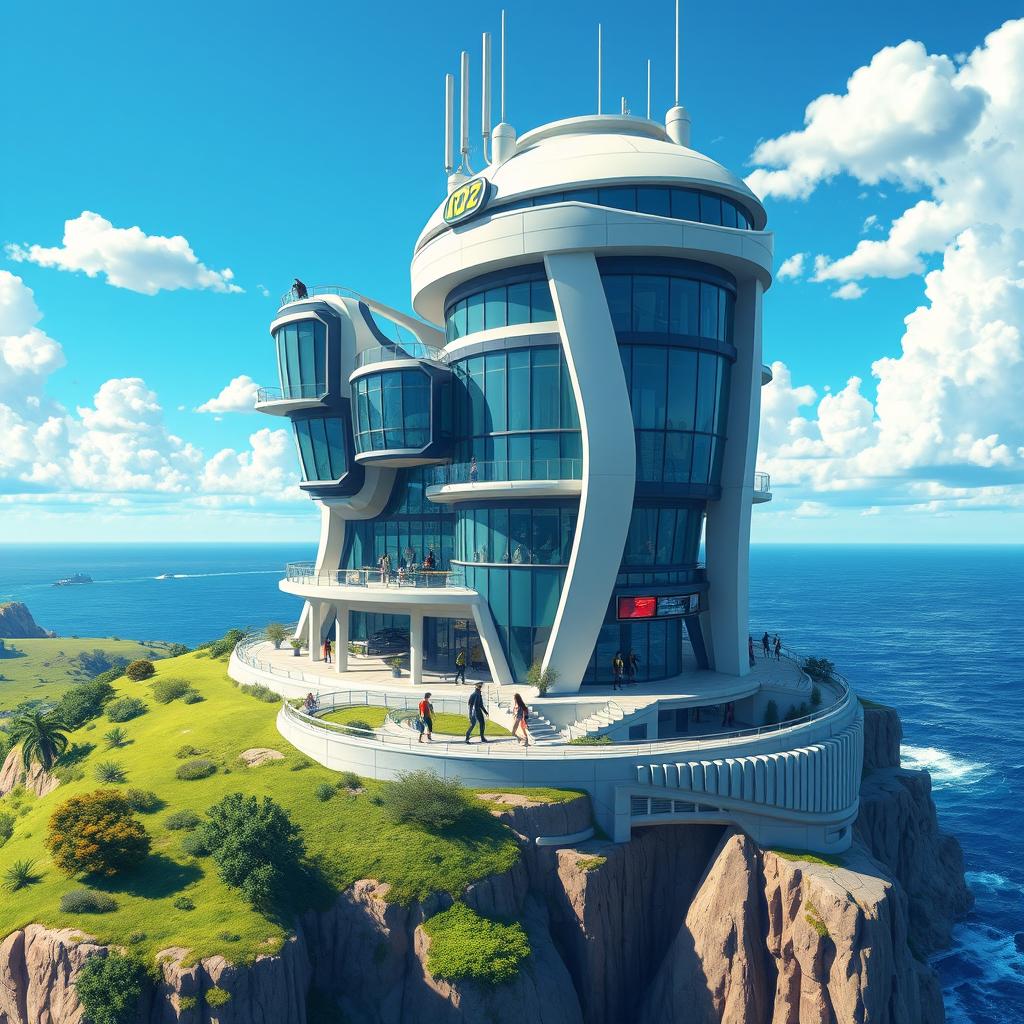 Explore the Futuristic Teen Titans Tower