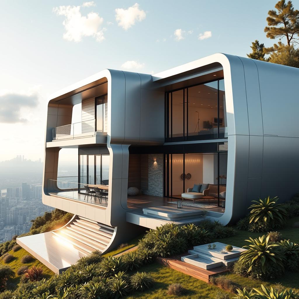 Elevate Your Imagination: Futuristic Iron Man-Inspired House