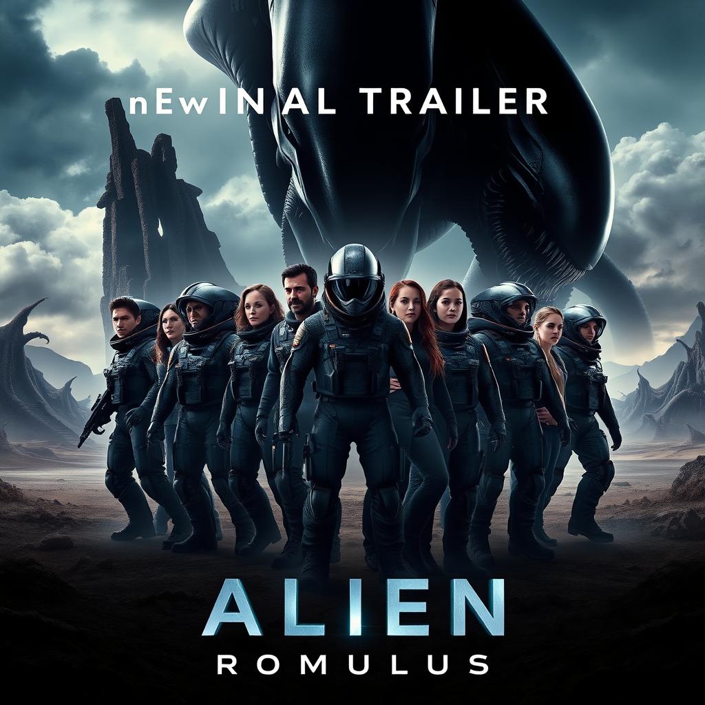 Alien: Romulus - Unleash the Dark Sci-Fi Adventure