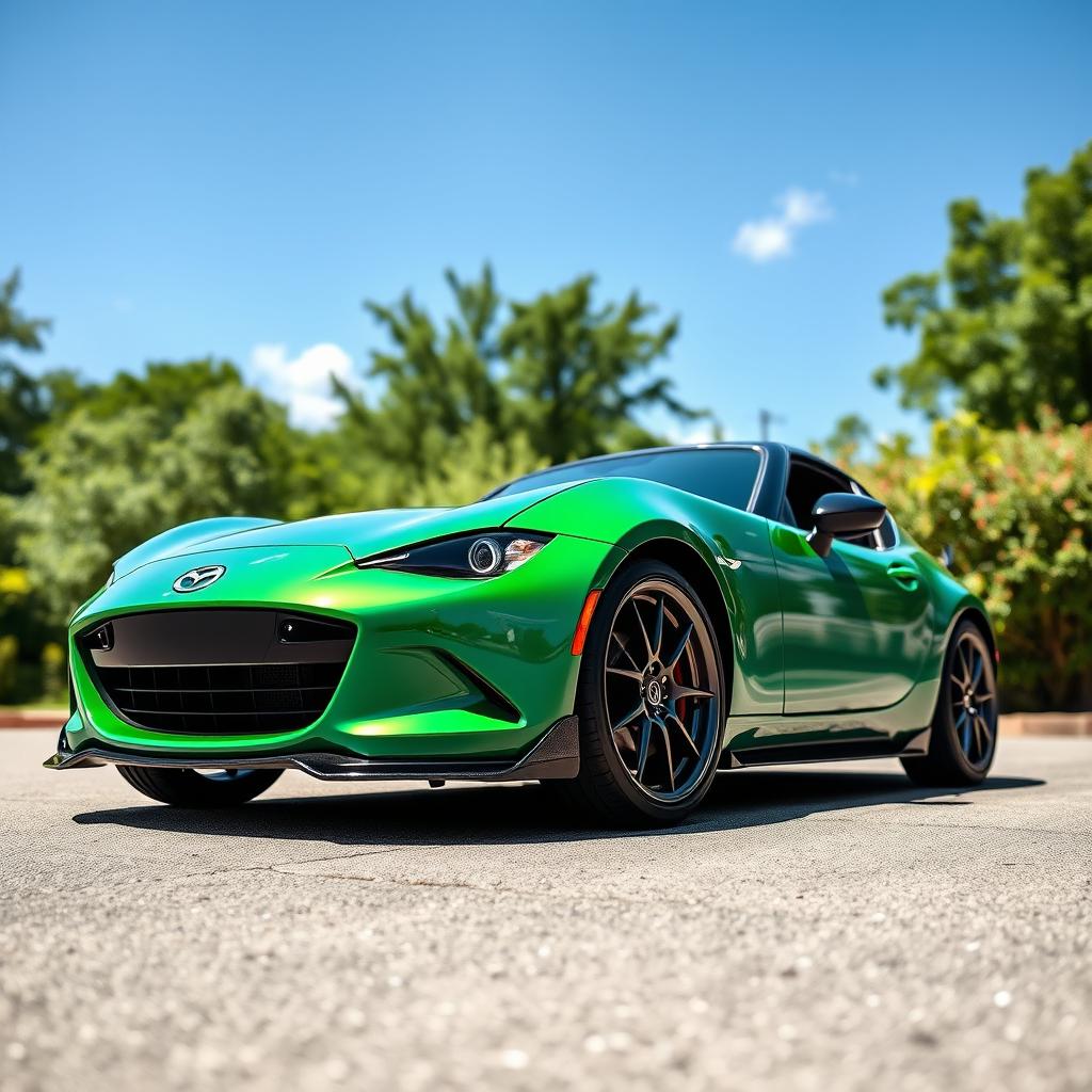 Mazda MX-5 NC: British Racing Green Beauty