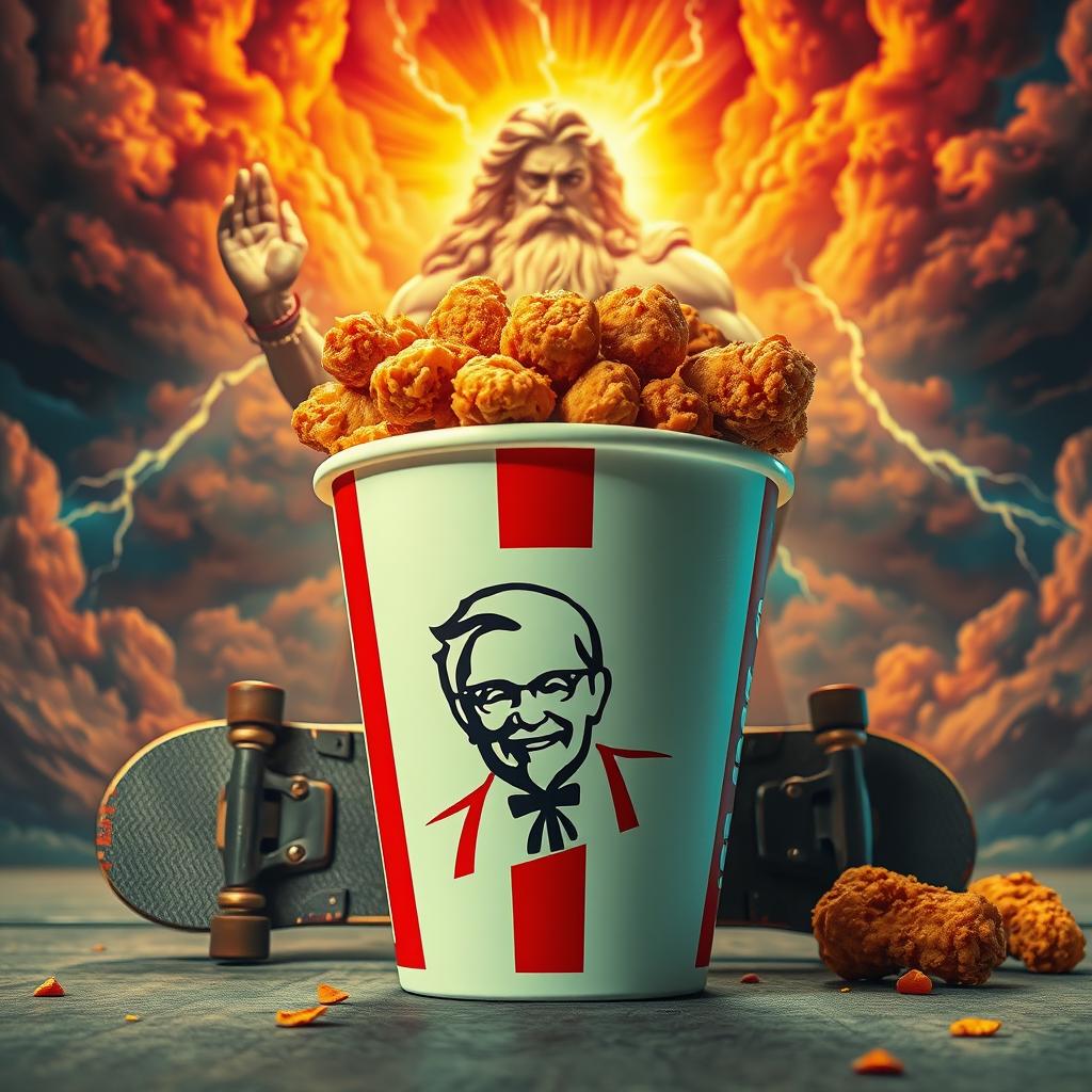 Finger-Lickin Good: KFC Fried Chicken Bucket