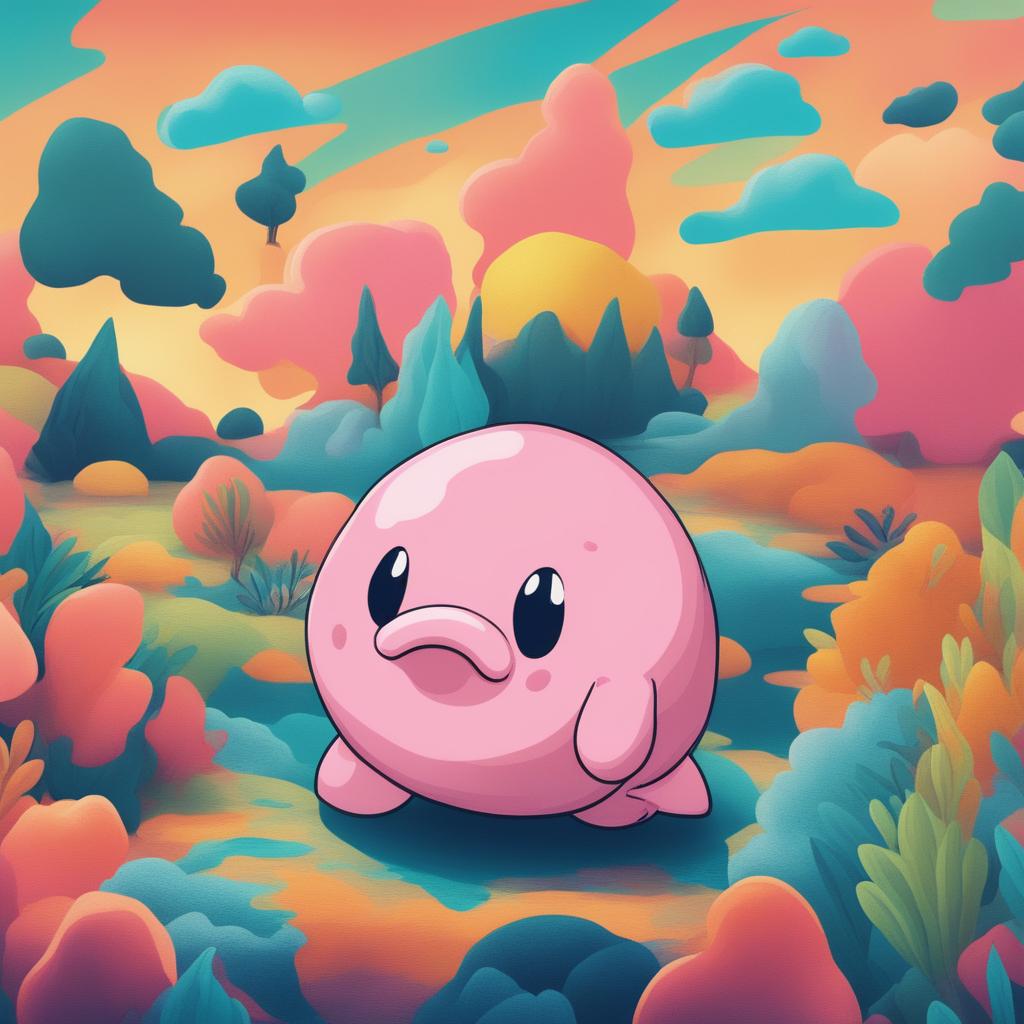 Meet Blobby, the Blobfish Pokémon