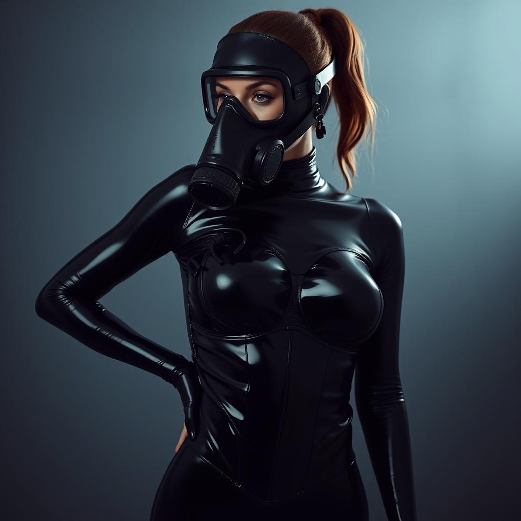 Embrace the Bold: Latex Fashion Art