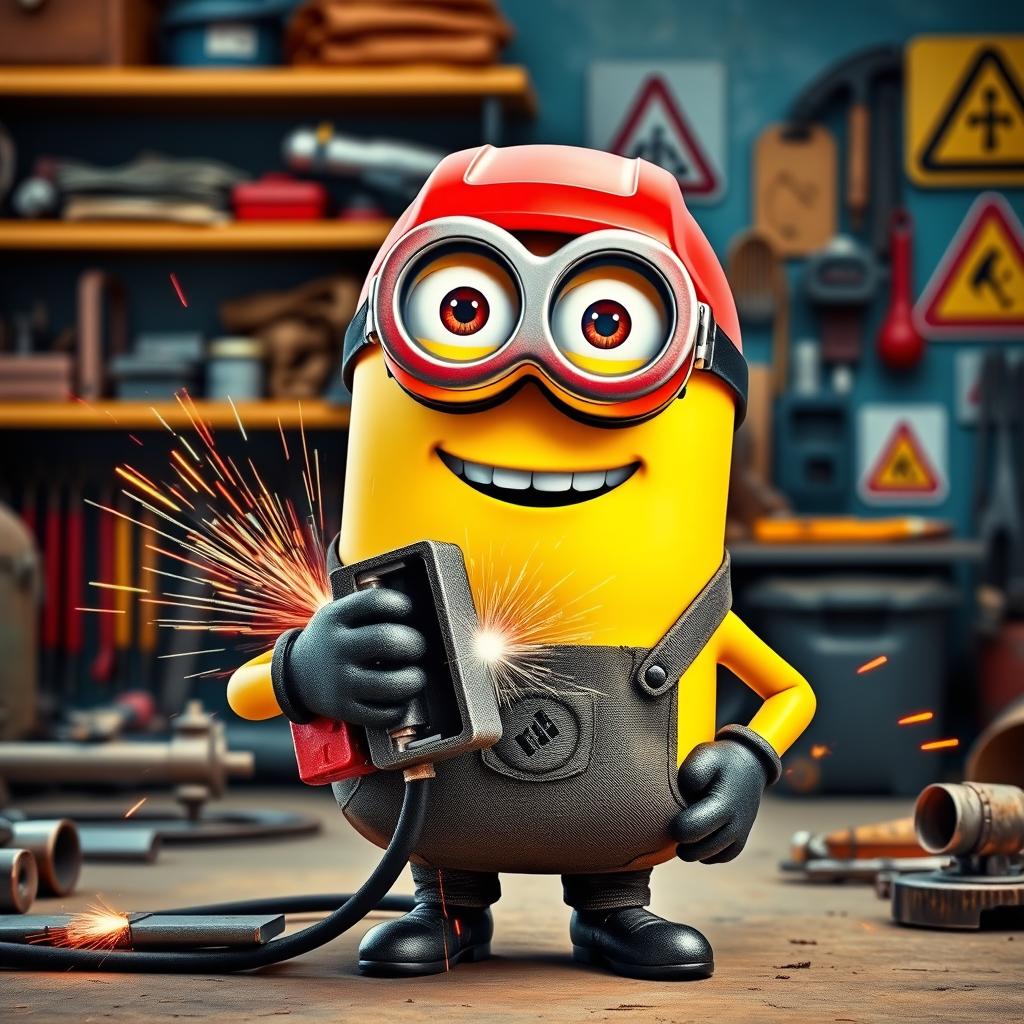 Welding Minion: A Bright Adventure