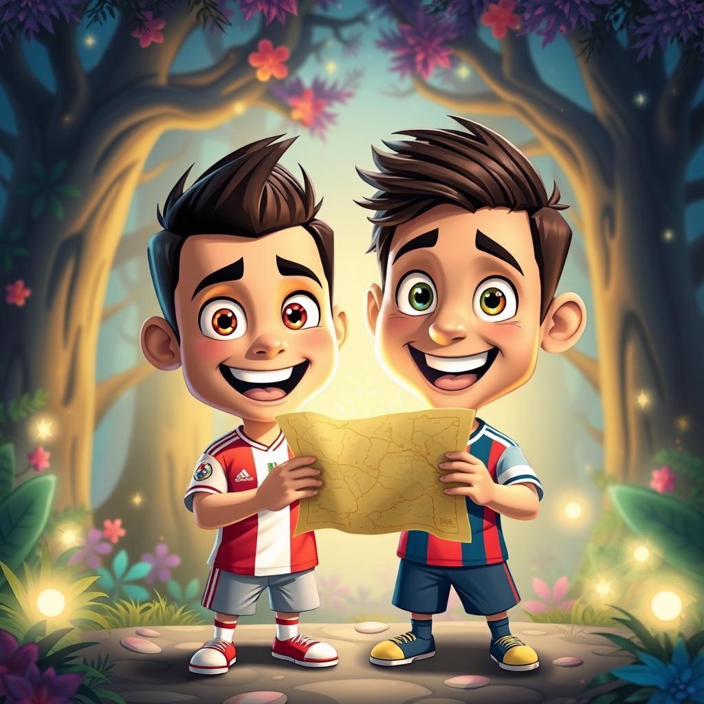 Ronaldo & Messi: Cartoon Legends