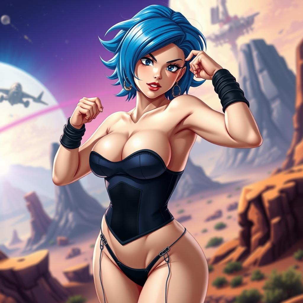 Sensual Bulma: A Fashion Icon from Dragon Ball