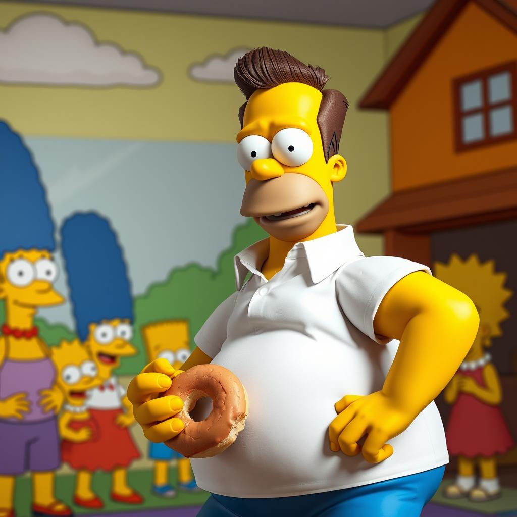 Adam Sandler as Live-Action Homer Simpson – A Hilarious Twist!