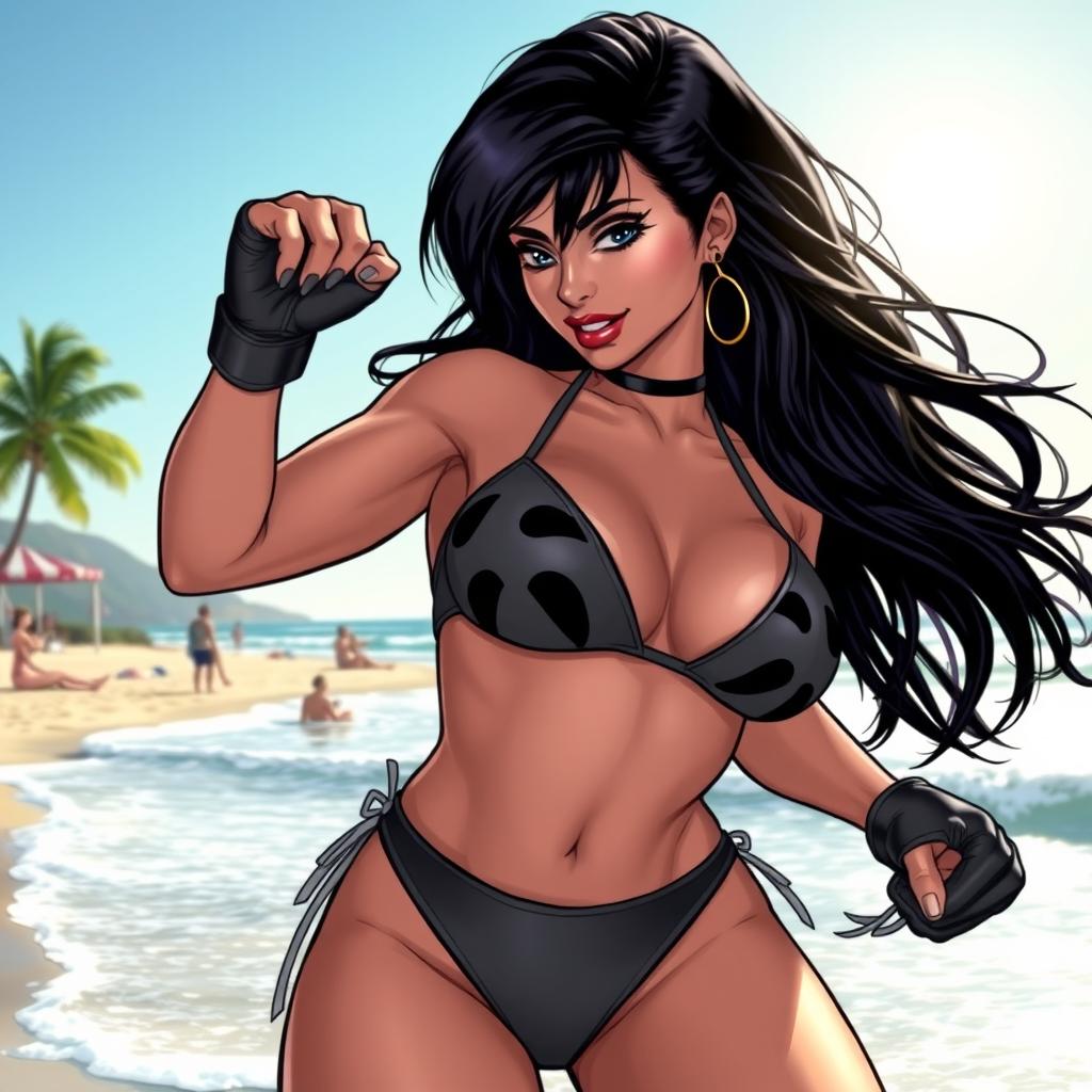Black Canary: Beach Vibes & Bold Style