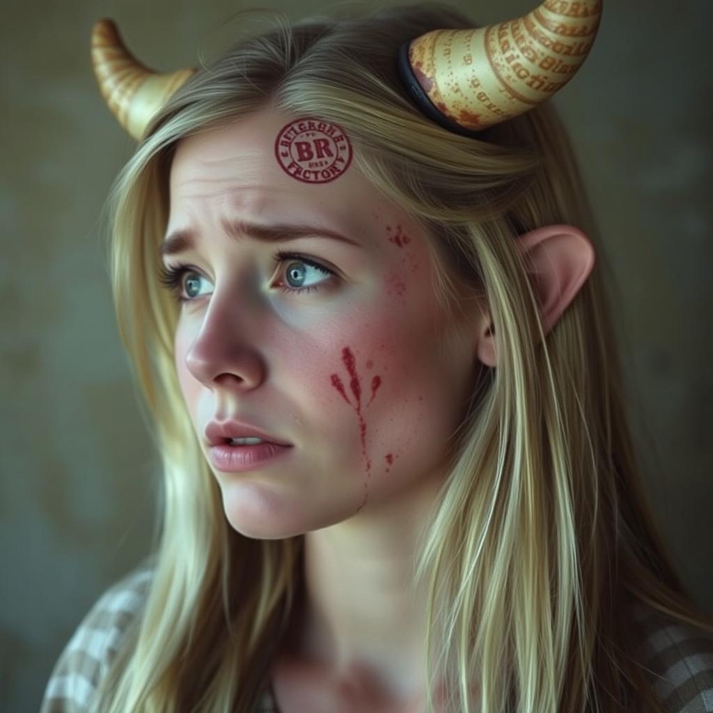 Captivating Portrait of a Young Blonde Beauty