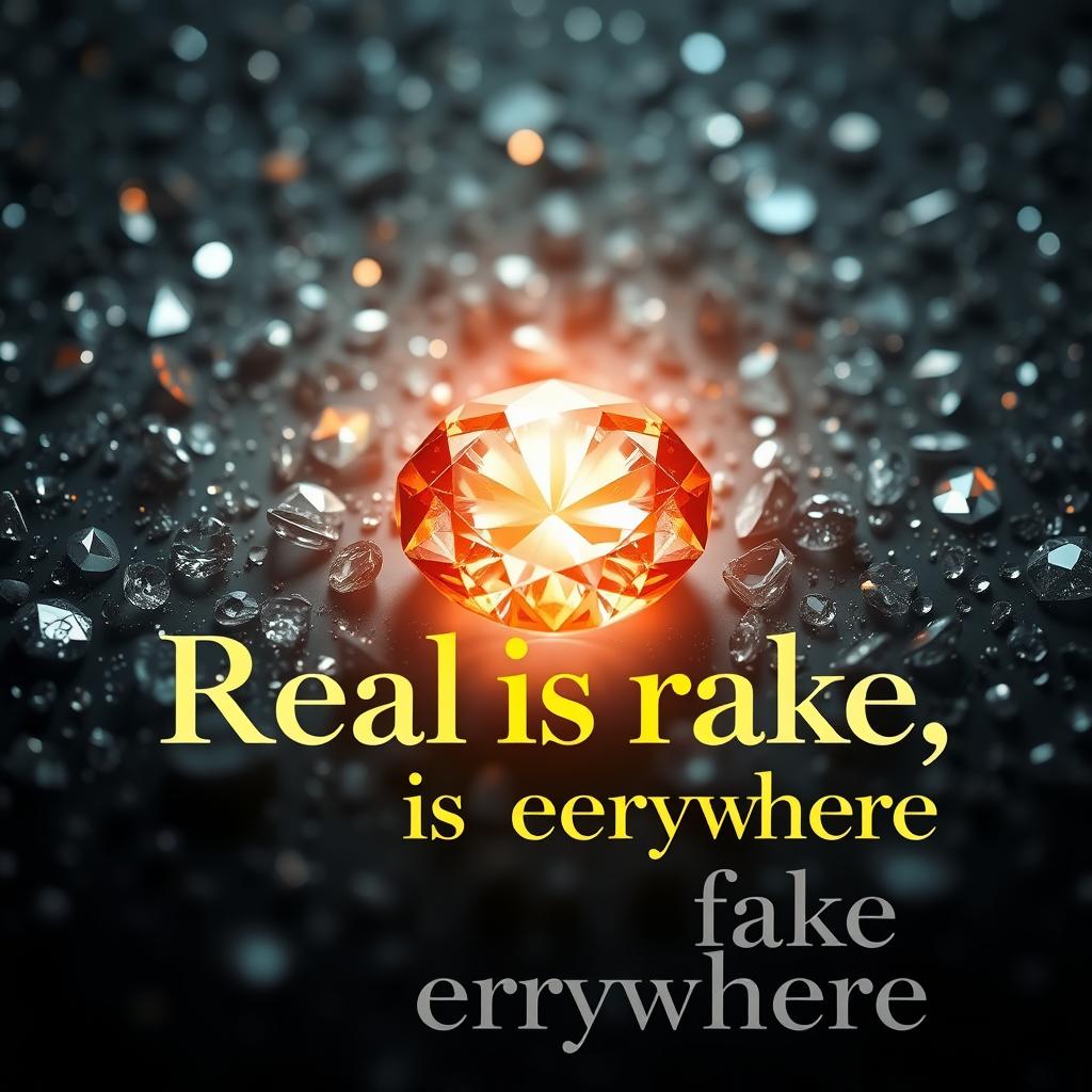 Unveiling Reality: Real is Rare, Fake is Everywhere