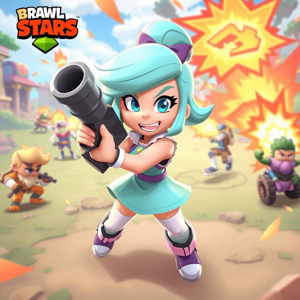 Unleash the Playful Fury of Piper from Brawl Stars!