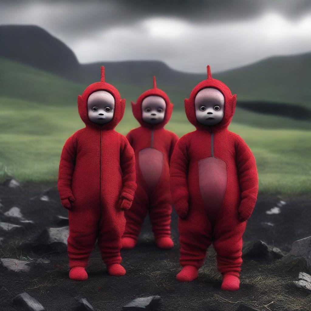 Teletubbies Reinvented: Gritty Revamp of Beloved Characters