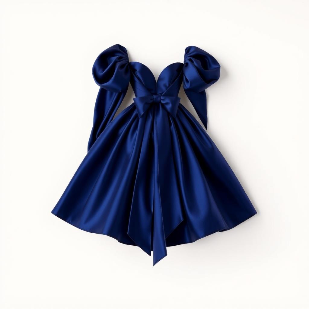 Elevate Your Elegance: Stunning Dark Royal Blue Dress