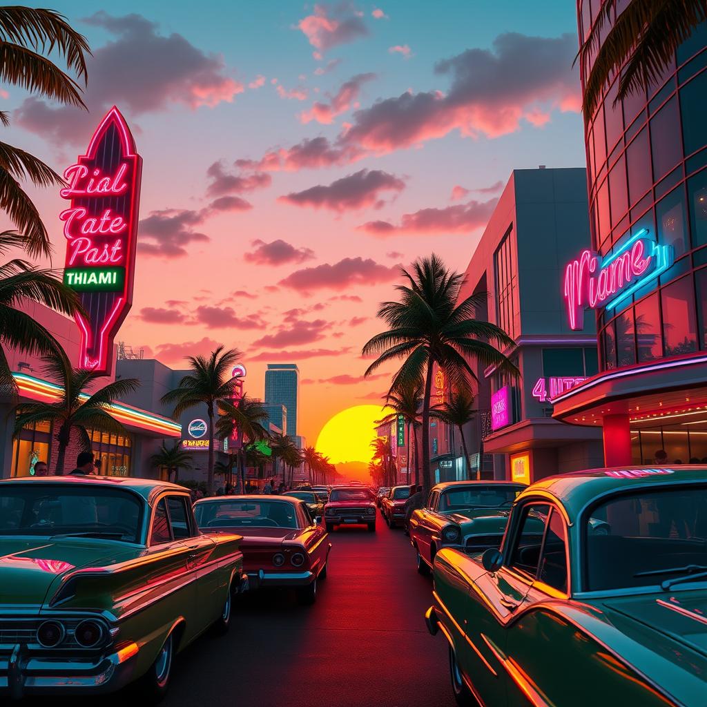 Vibrant Miami: The 1970s Aesthetic