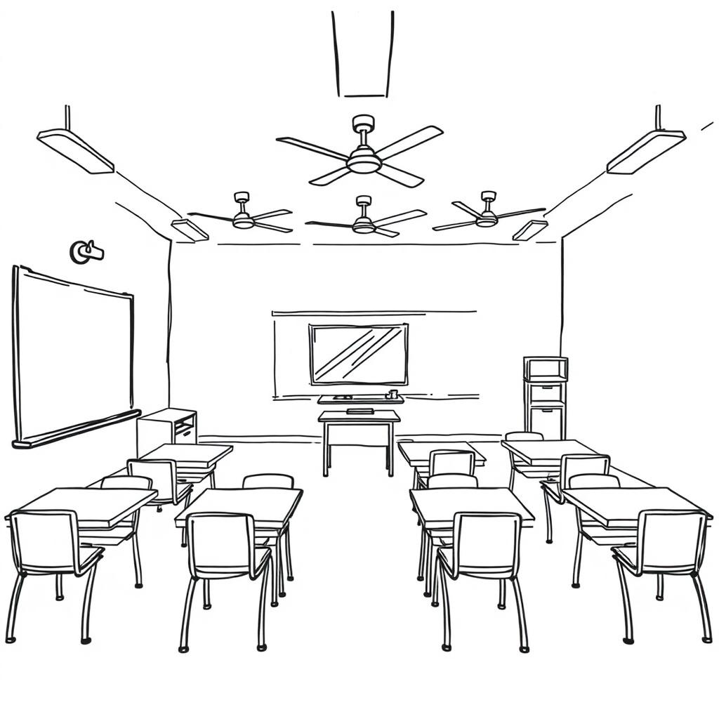 Explore the Essence of Learning: Classroom Sketch