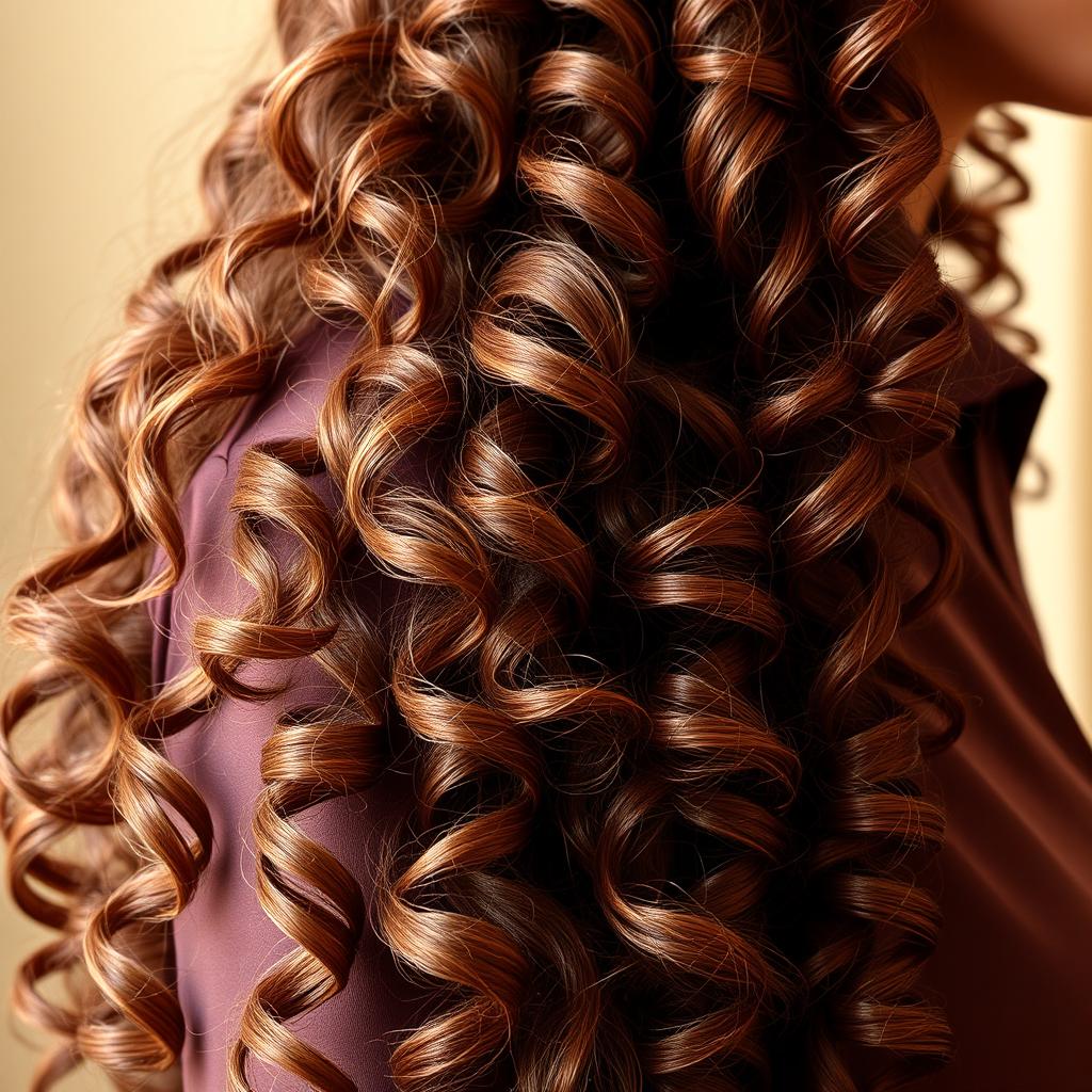 Embrace the Beauty of Brown Curls