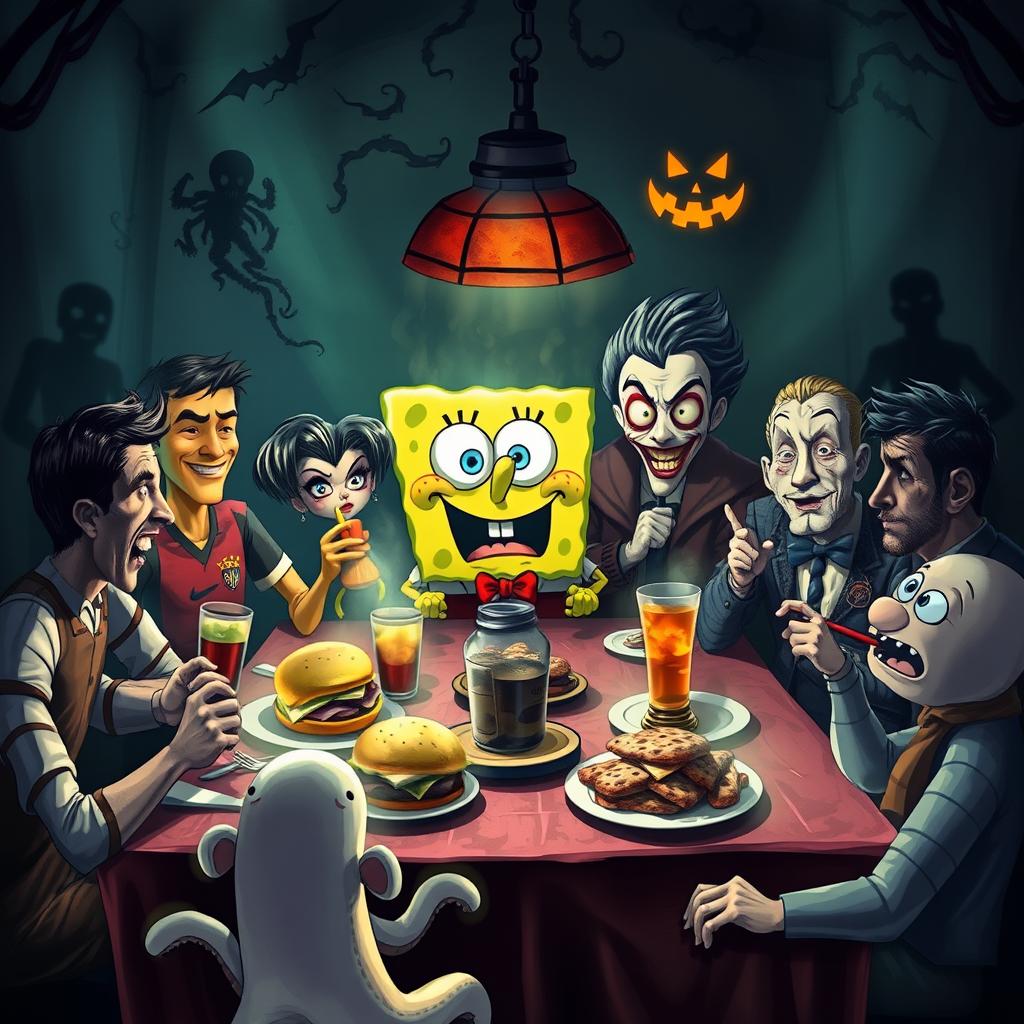 SpongeBobs Spooky Lunch Bash!