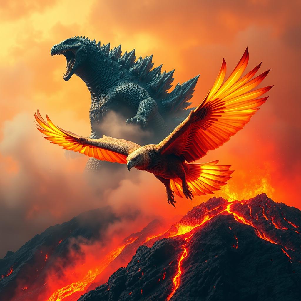 Godzillas Fiery Roar: A Titan Emerges