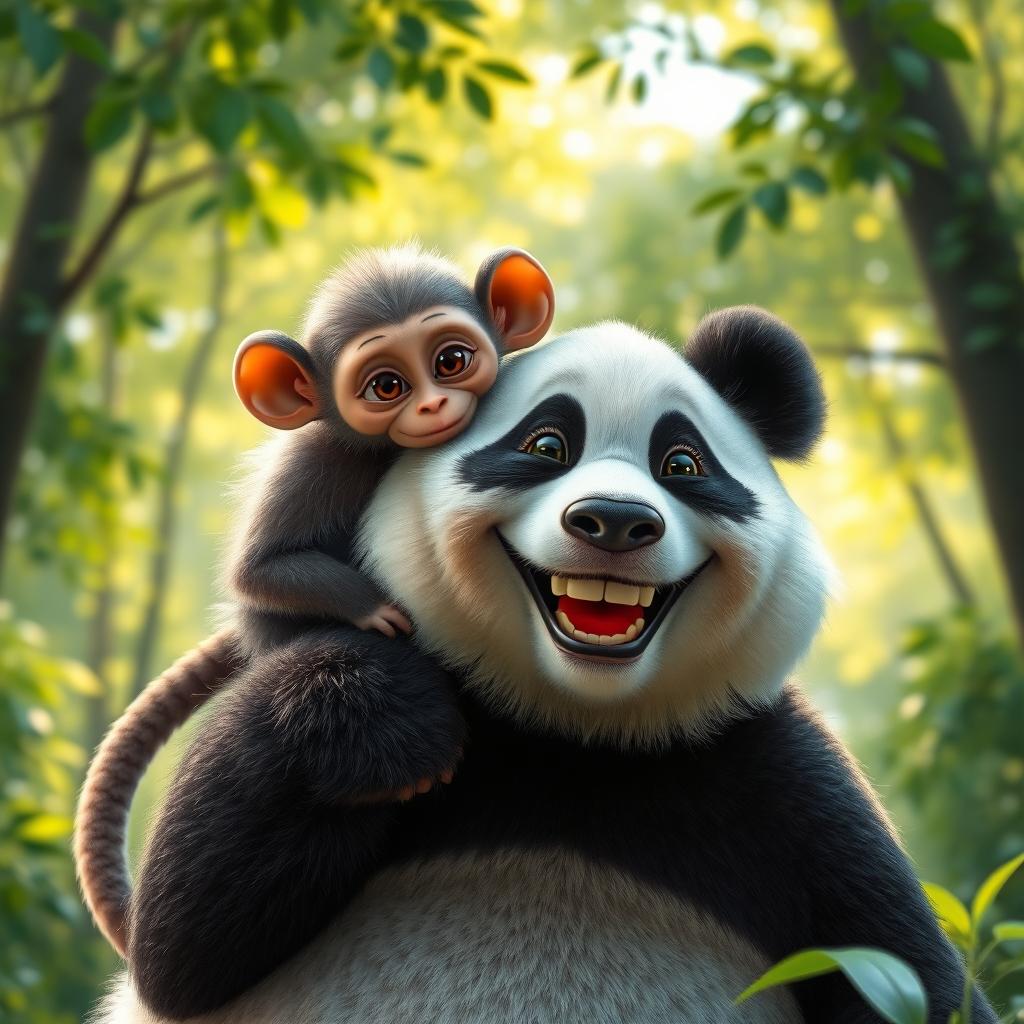 Panda & Monkey Fun: A Playful Adventure