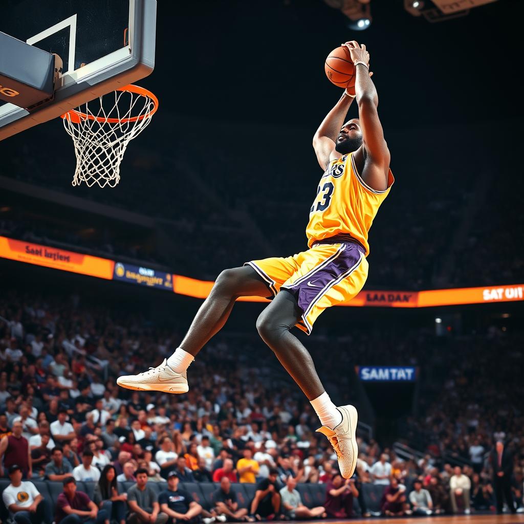 LeBron James: The Art of the Slam Dunk
